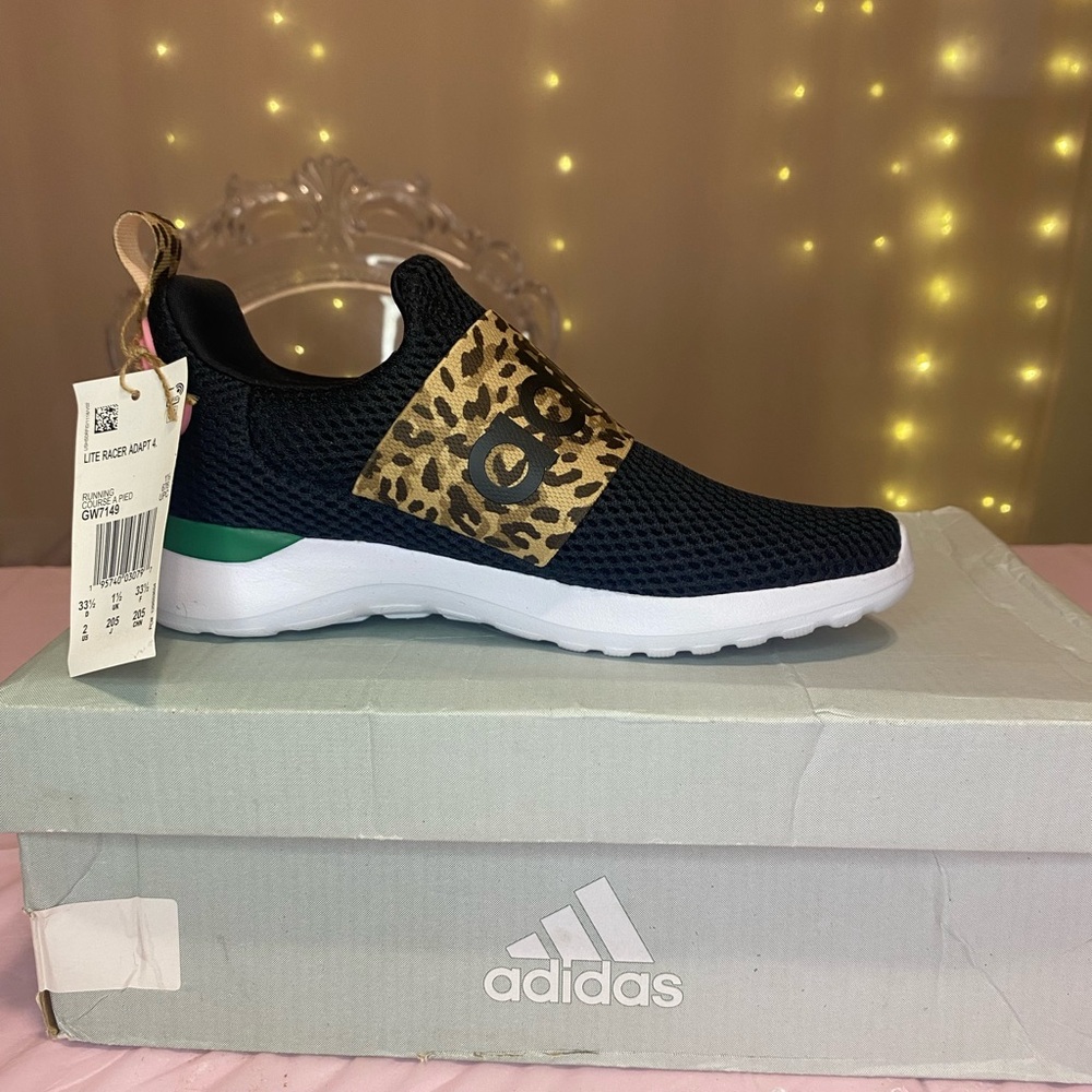 Adidas Lite Racer Adapt 4 Pink and Black Sneakers